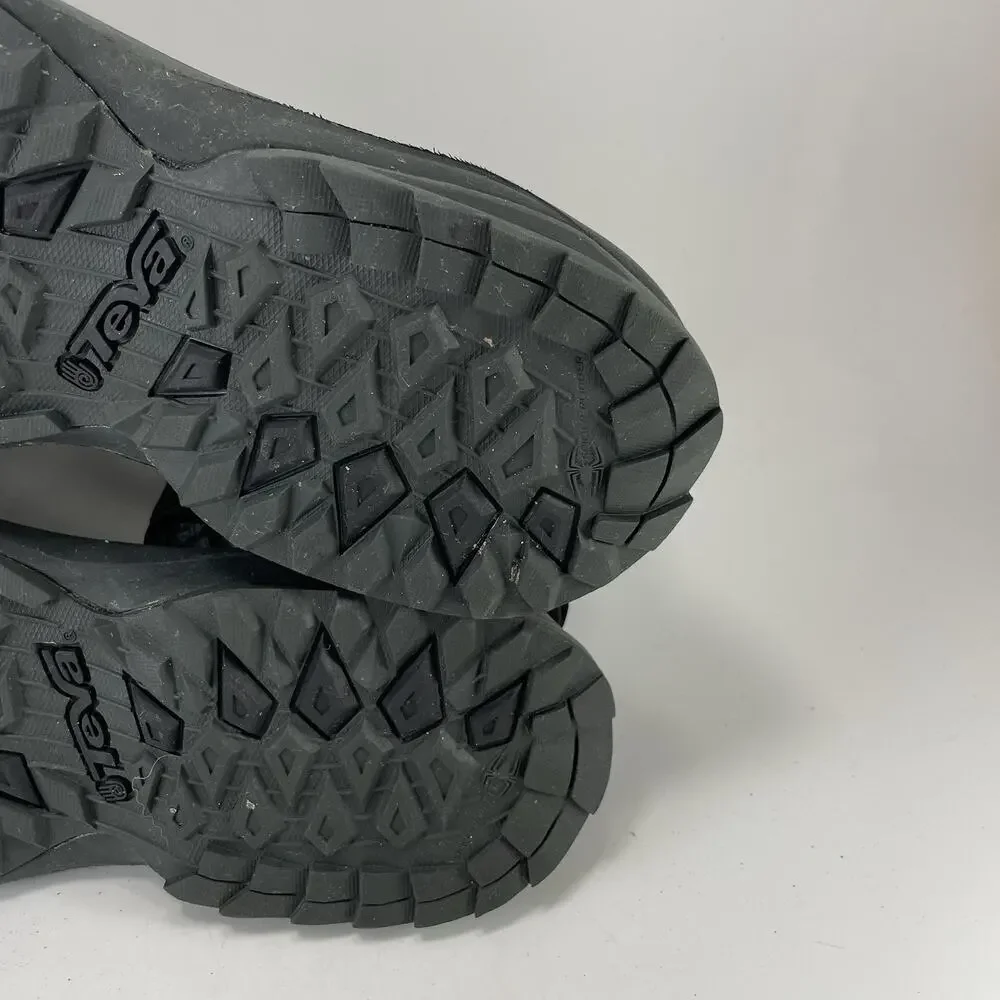 Teva Terra Fi Lite Black Sandals Mens Size 12 M Strappy Outdoor Hiking Athletic